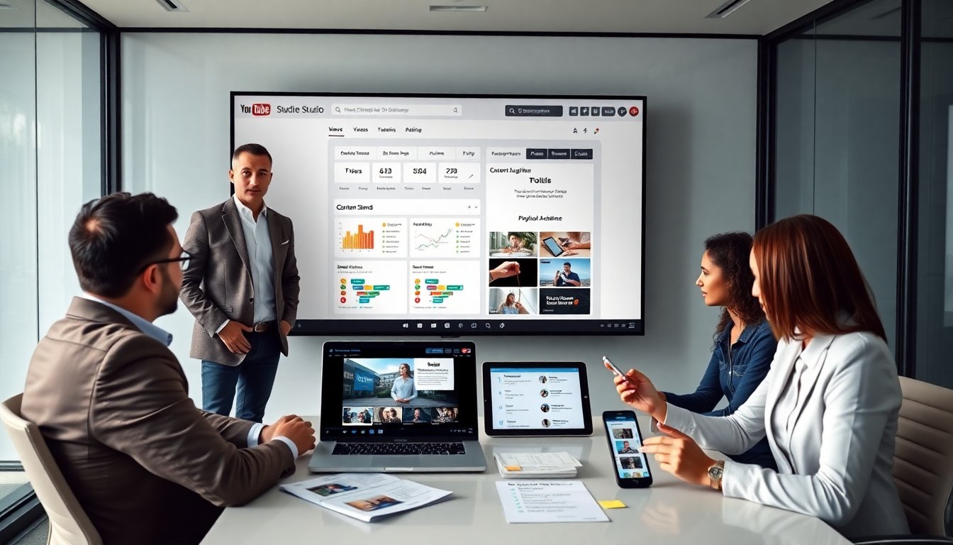 ytstudioyoutube brand management strategic